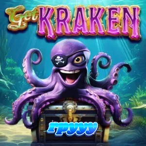 Tampilan visual mesin slot Get Kraken dengan tema bawah laut dan simbol Kraken.